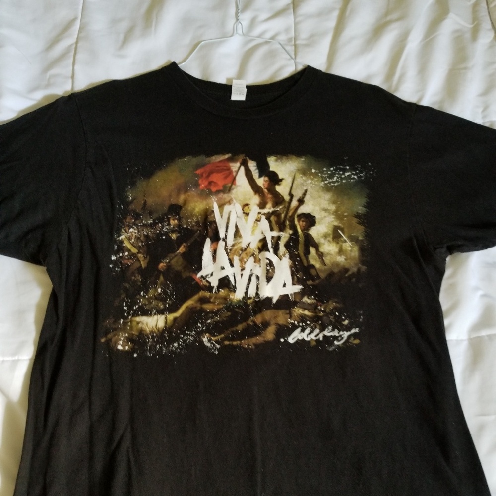 Men's ColdPlay shirt. Size Large.